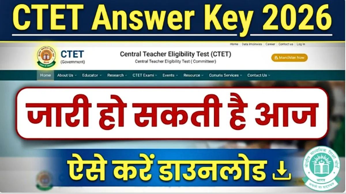 CTET Answer Key 2026